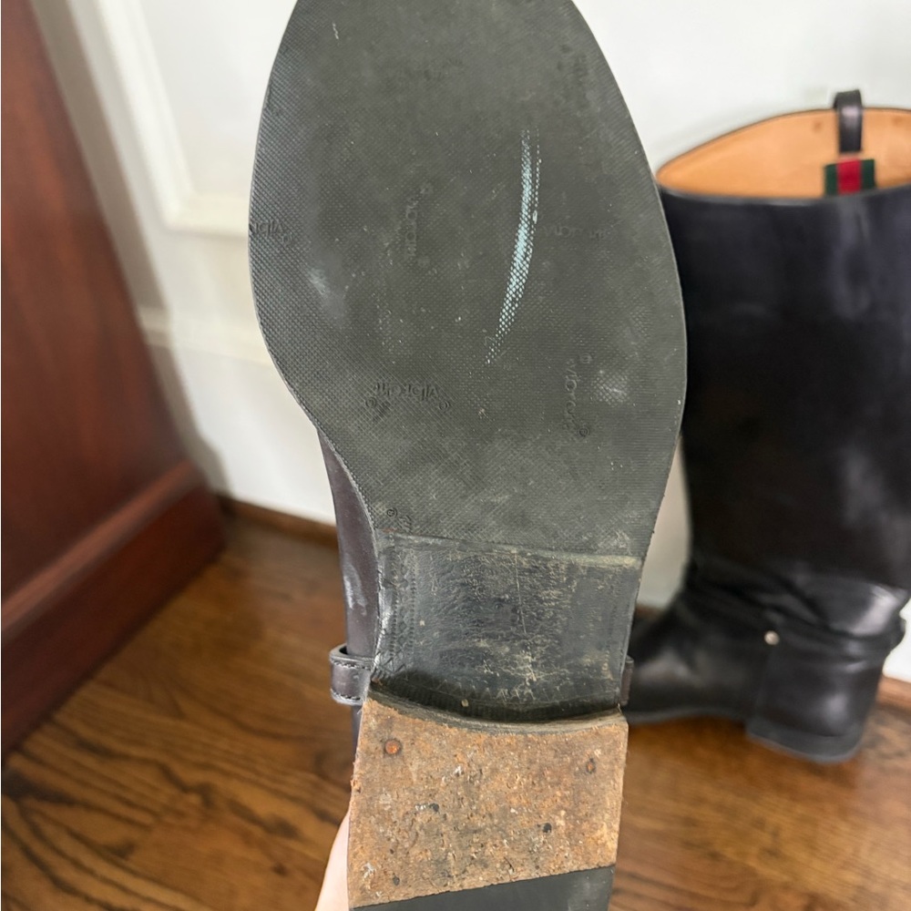 Authentic Gucci black riding boots - Picture 5 of 6